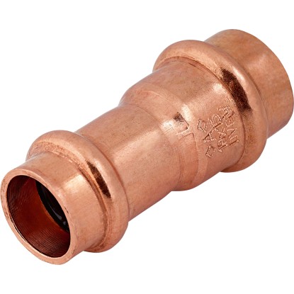 Lisovací redukční nátrubek měděný, pr. 18 mm x 15 mm, 1 ks