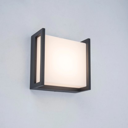LUTEC Qubo Venkovní nástěnné LED svítidlo malé