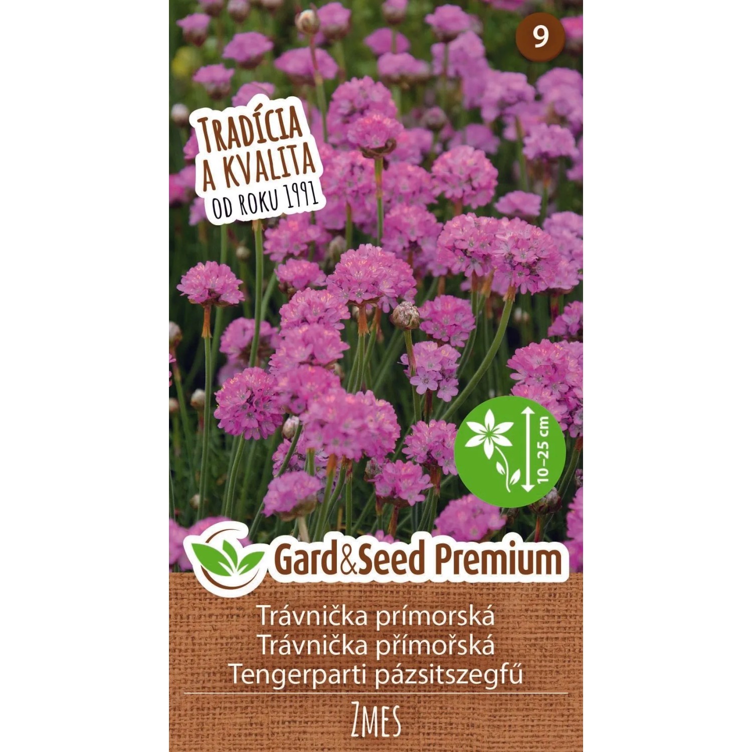 GardenSeed Premium Semínka - Trávnička přímořská -mix - směs