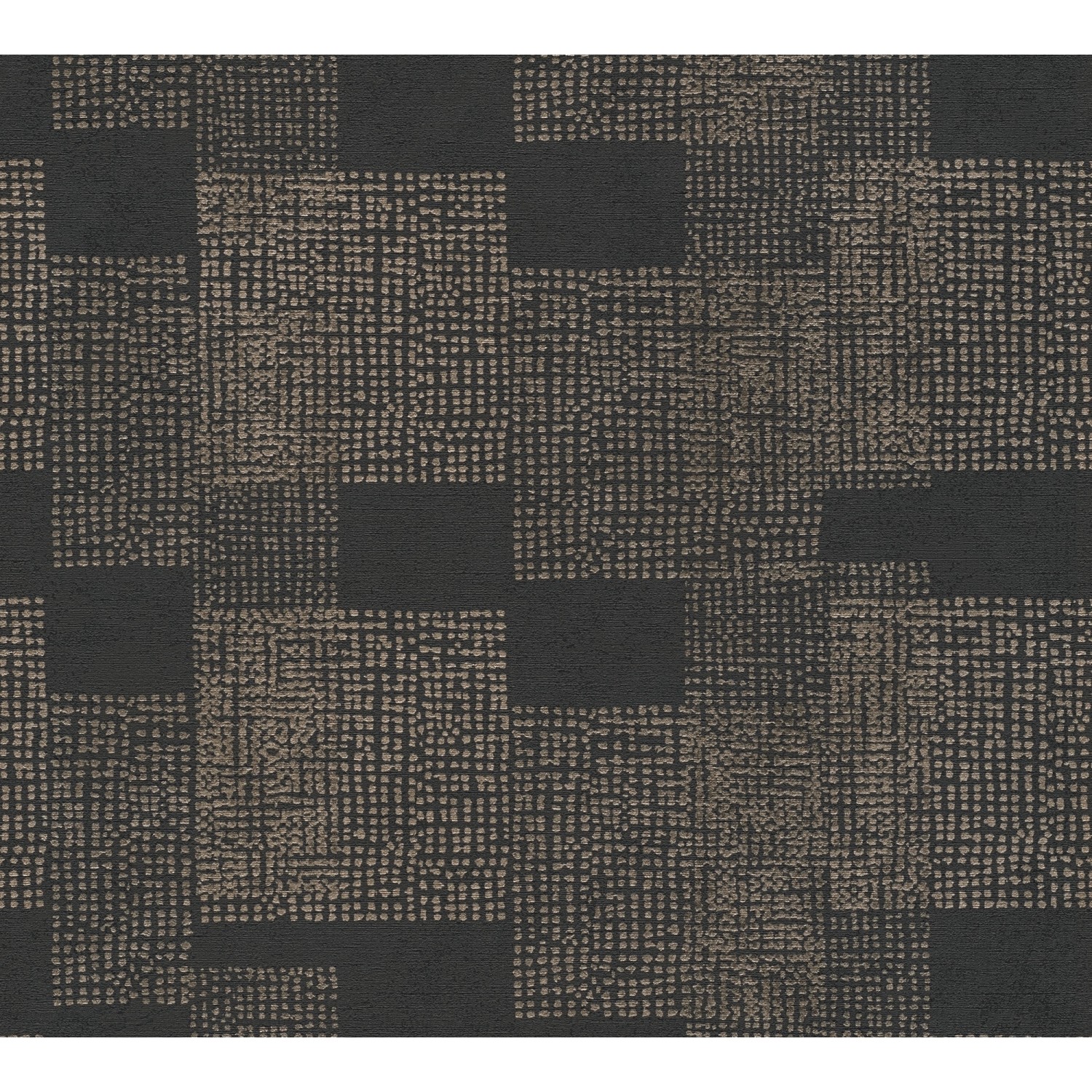 A. S. Creation Vliesová tapeta Desert Lodge Geometrický vzor černo-šedá