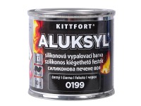 Kittfort Aluksyl Vypalovací silikonová žáruvzdorná barva 0199 černá, 80 g Kittfort Aluksyl Vypalovací silikonová žáruvzdorná barva 0199 černá, 80 g