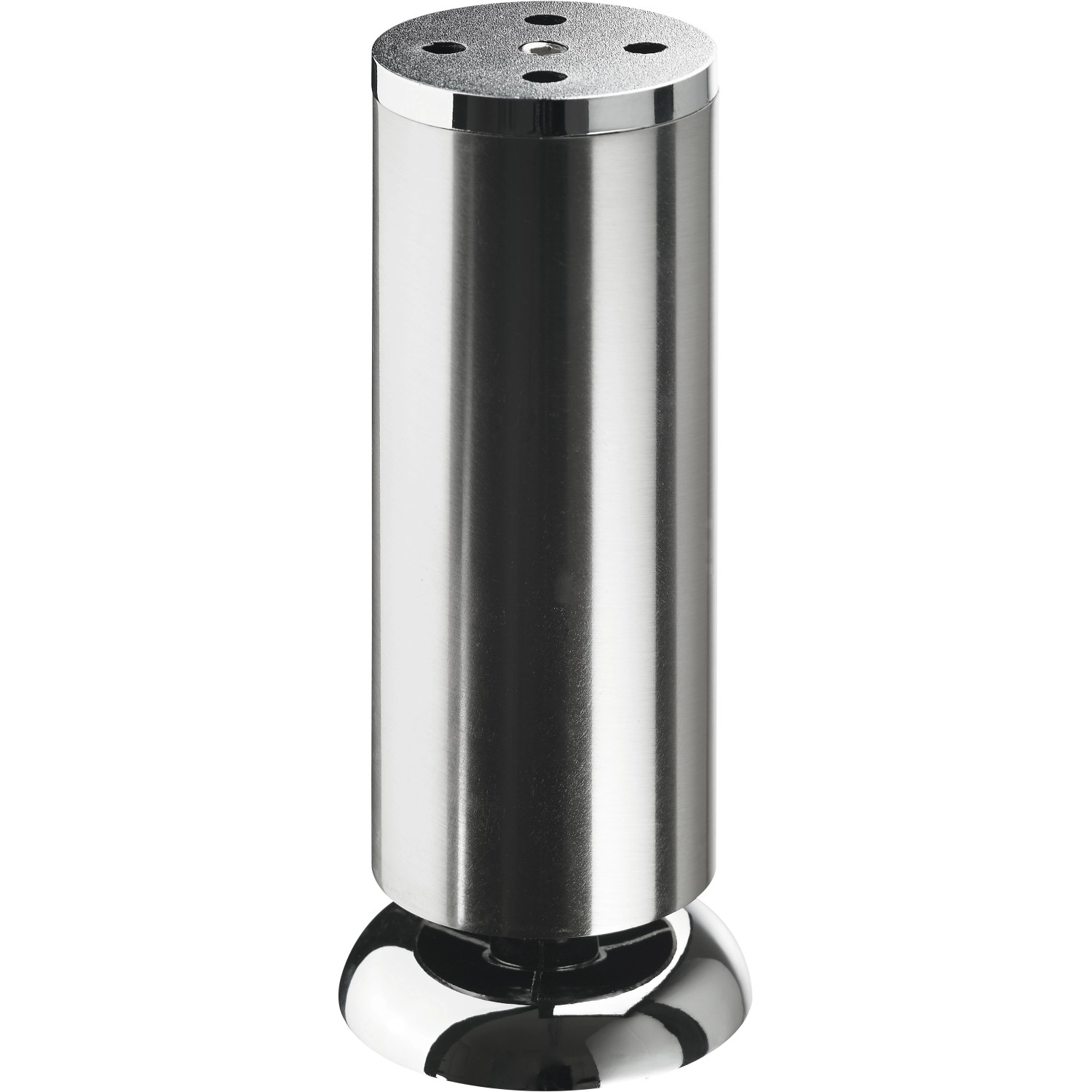 Hettich Soklová noha 150 mm - 160 mm nerez