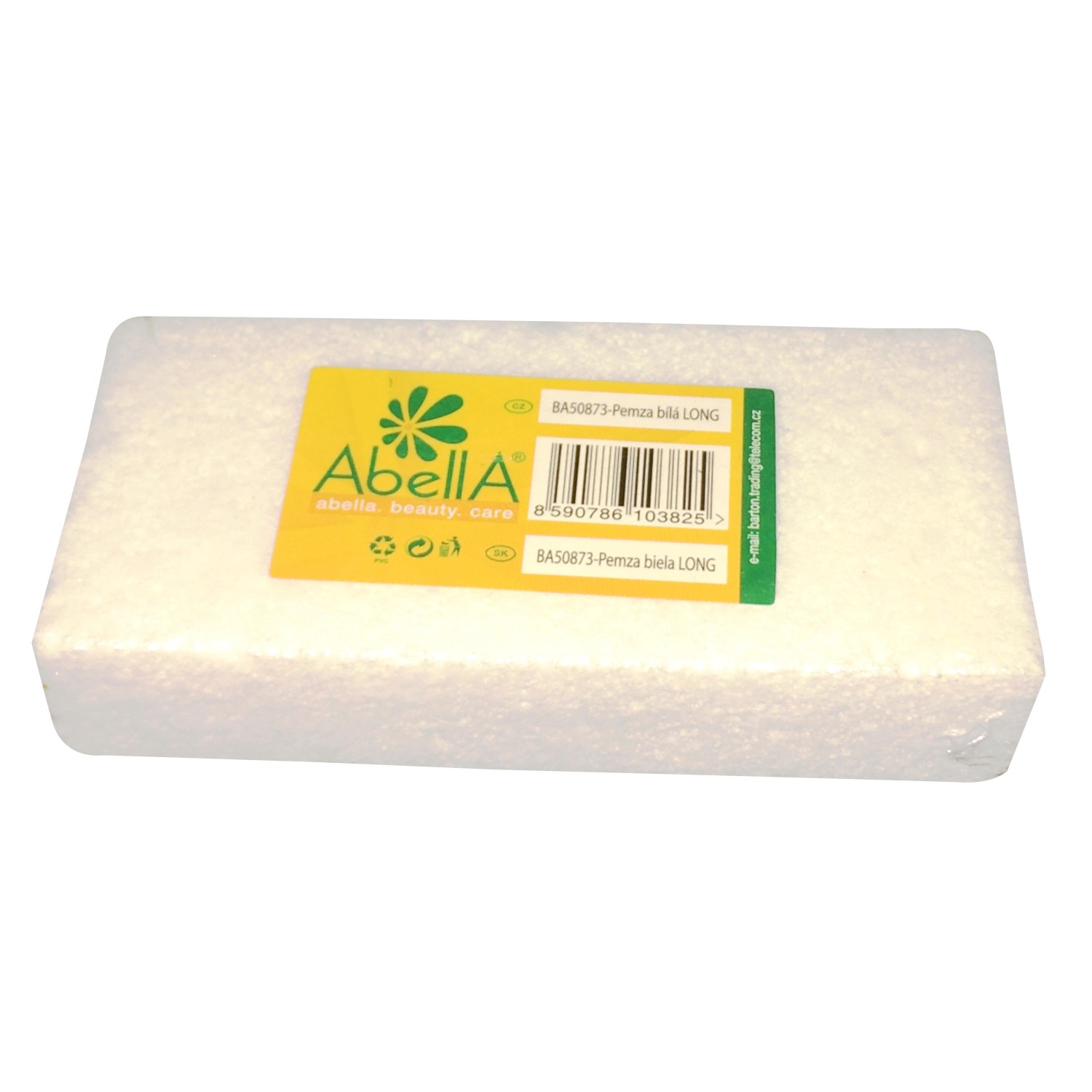 AbellA Pemza 10 x 5 x 2 cm, bílá