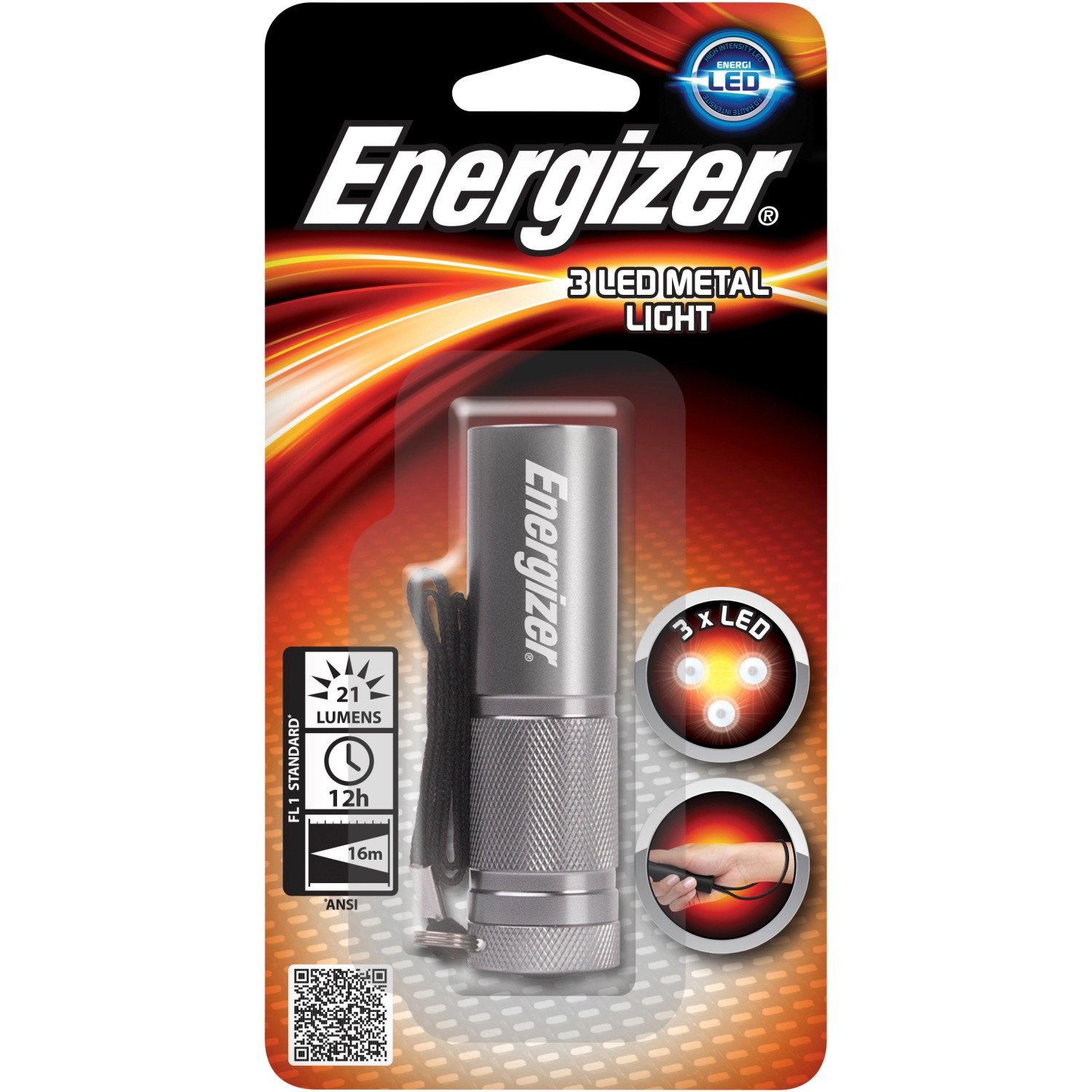 Energizer Svítilna Metal 3AAA, 1 ks