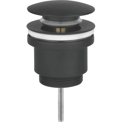 baliv Umyvadlová výpusť click-clack PV-3420, matná černá, 5/4"