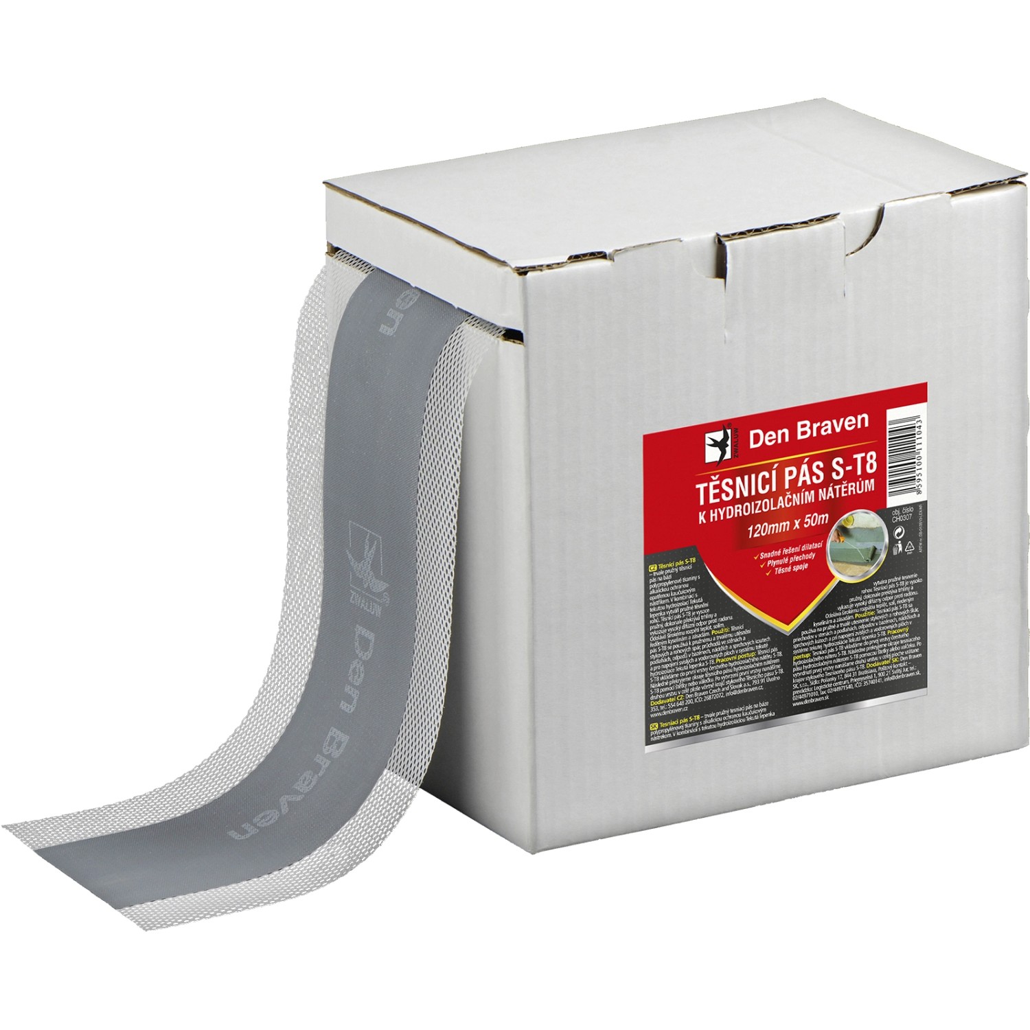 Den Braven Těsnicí pás Profi Šířka: 120 (mm), Délka: 10 (m)