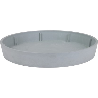 A.H.G. Podmiska pod květináč Leonard bílá pr. 18 x 3 cm