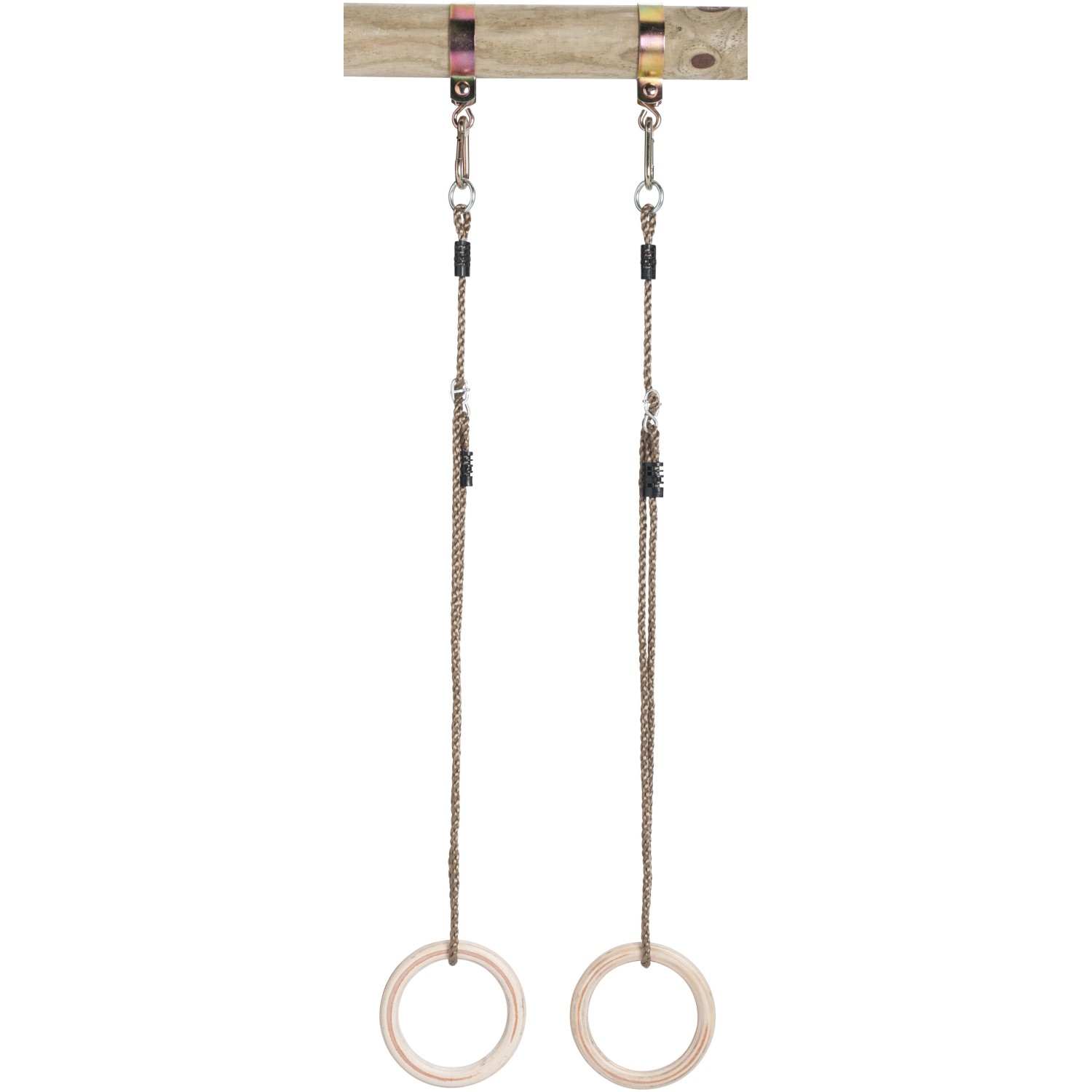 SwingKing Gymnastické kruhy dřevěné