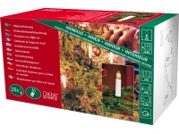 Konstsmide Světelný řetěz s 25 žárovkami ve tvaru svíček - vnitřní