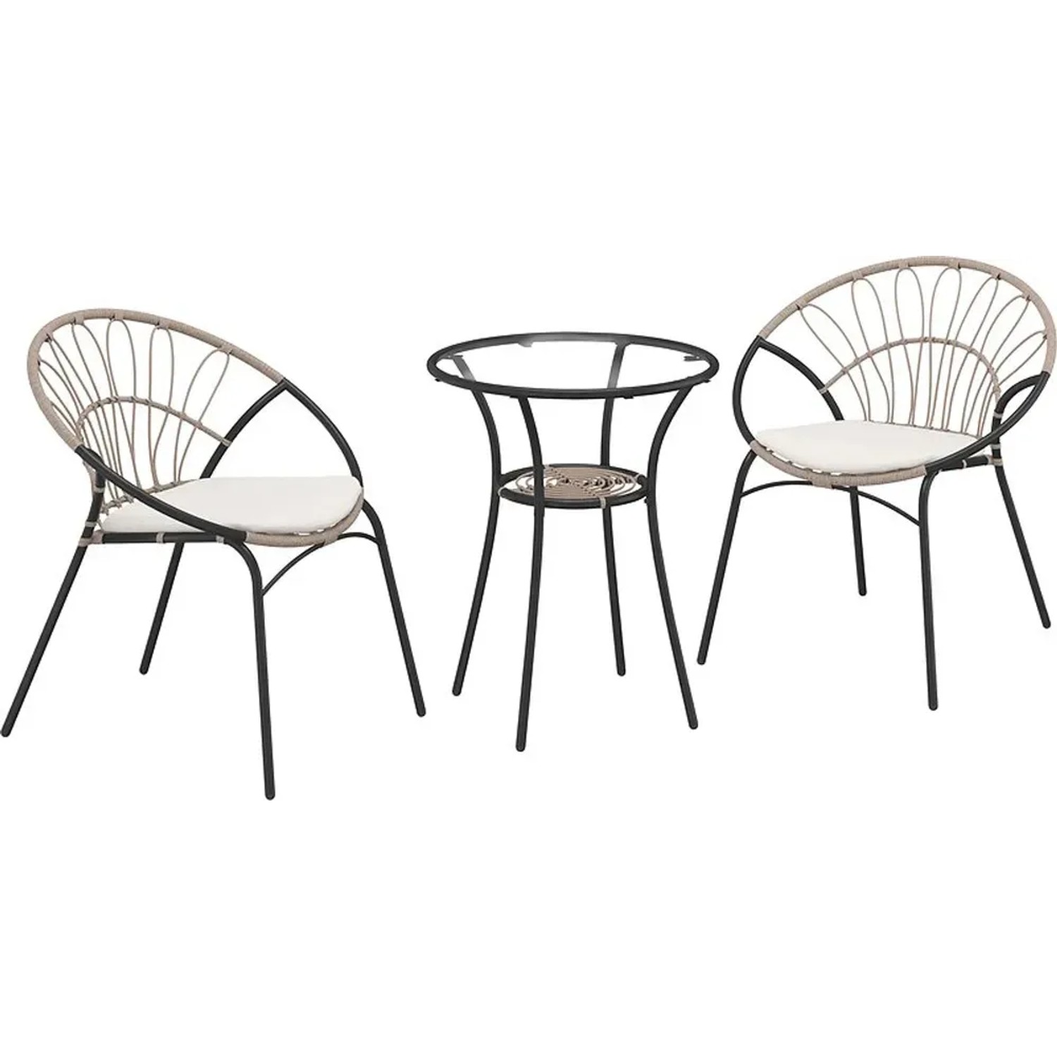 Balkonová sestava Tumut, 3-dílná *