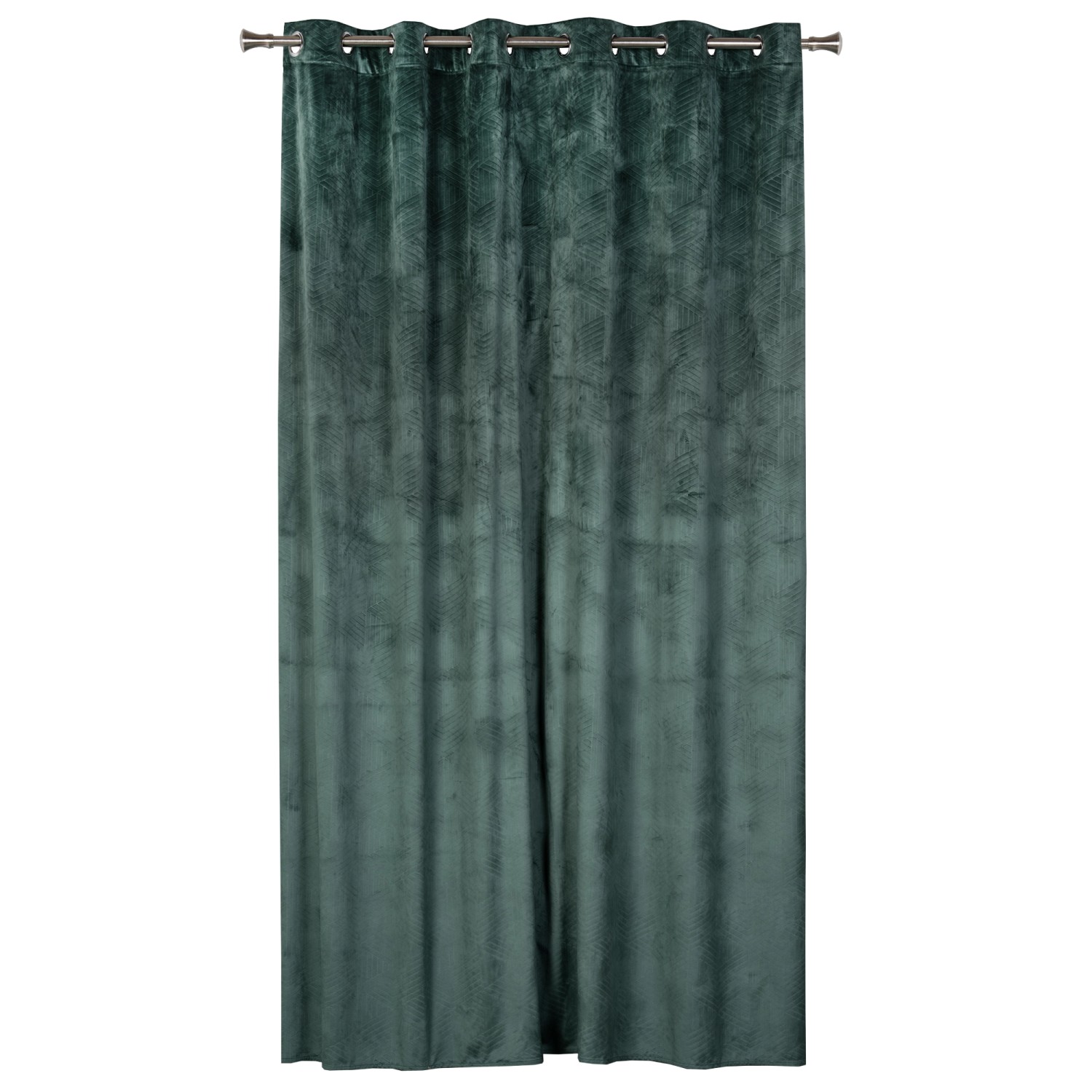 SPLENDID Závěs BLOCKS s očky, zelená, 200 x 245 cm