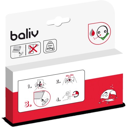 baliv Lepicí sada pro montáž na stěnu