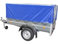 Agados Přívěs Handy-3 N1 s plachtou 89 cm a opěrným kolečkem, 750 kg