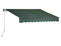 OBI Markýza s kloubovými rameny Aventura tmavě zelená 300 x 200 cm