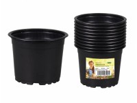 Květináč odlehčený Premium černý, průměr 11 cm Květináč odlehčený Premium černý, průměr 11 cm