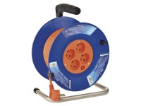 EMOS PVC prodlužovací kabel na bubnu - 4 zásuvky, 25 m, 1 mm2