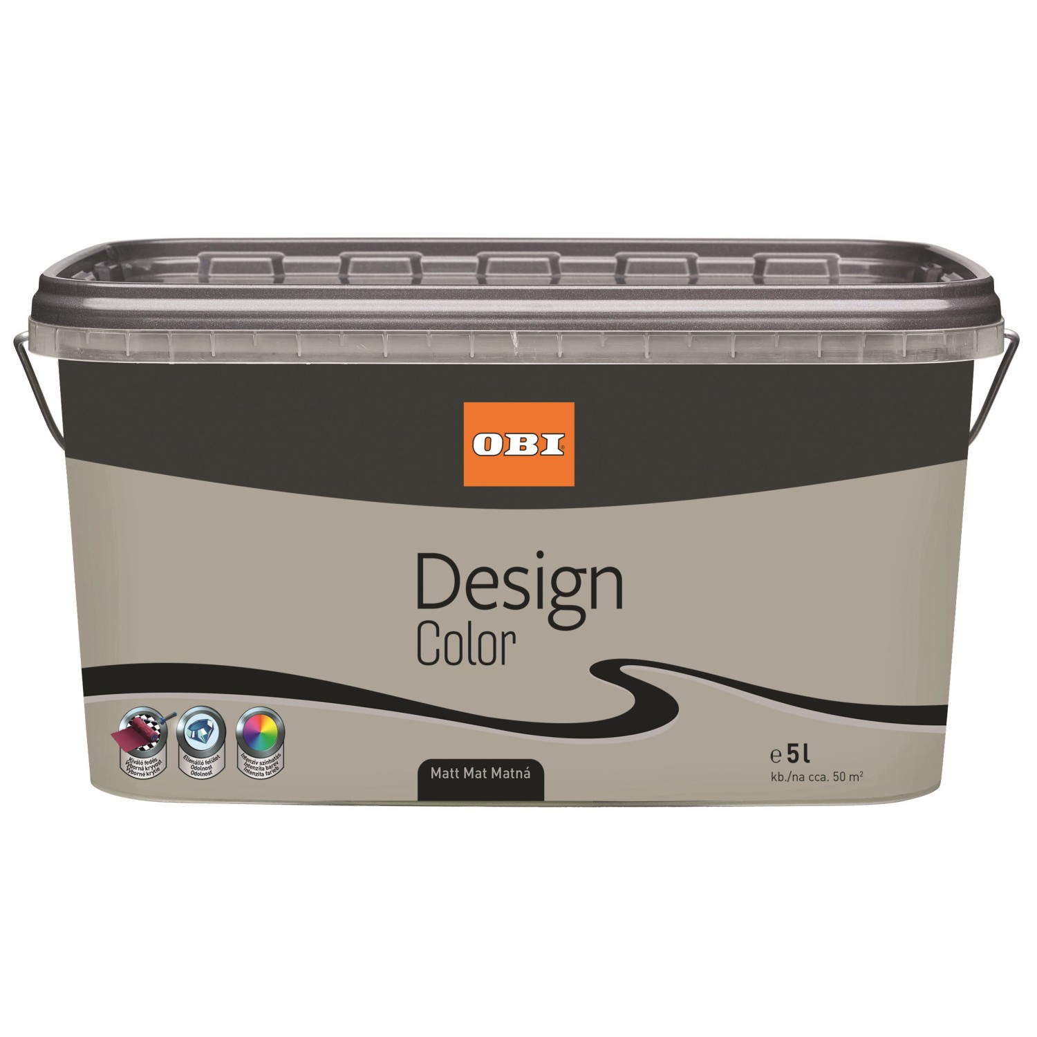 OBI Interiérová barva Design Color matná Sandstone 2,5 l