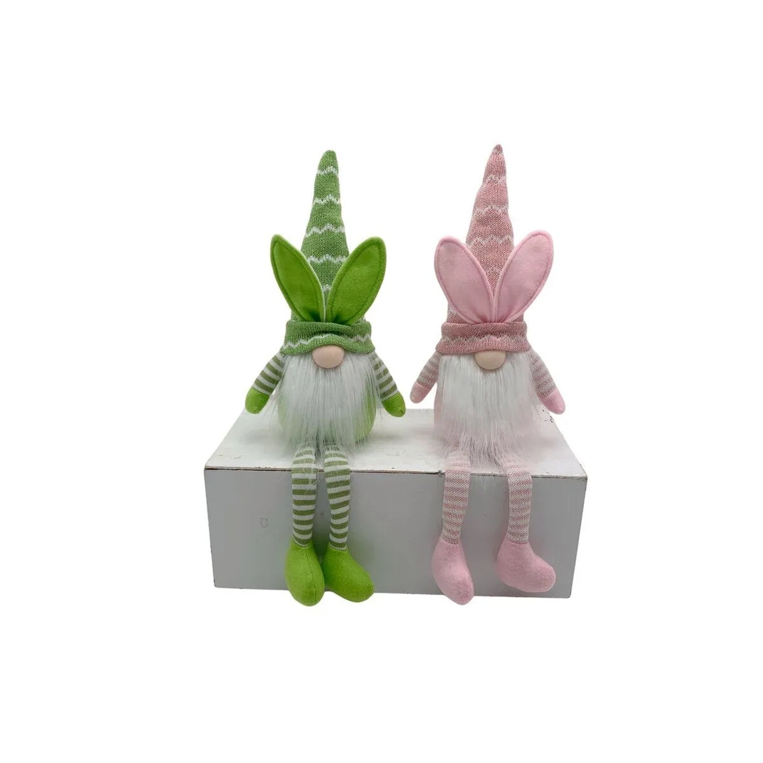 Boltze Sedící figurka skřítka Bernice, různé druhy, 47 cm, 1 ks