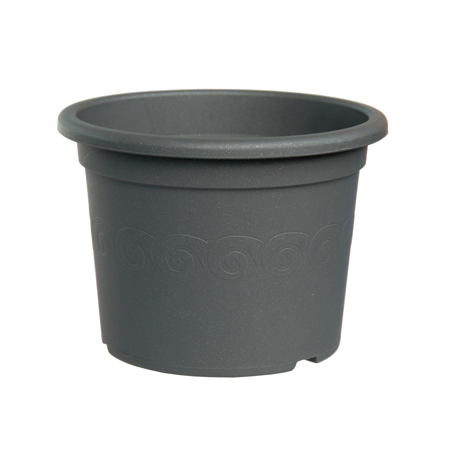 Plastia Květináč Narcis antracit, pr. 35 cm