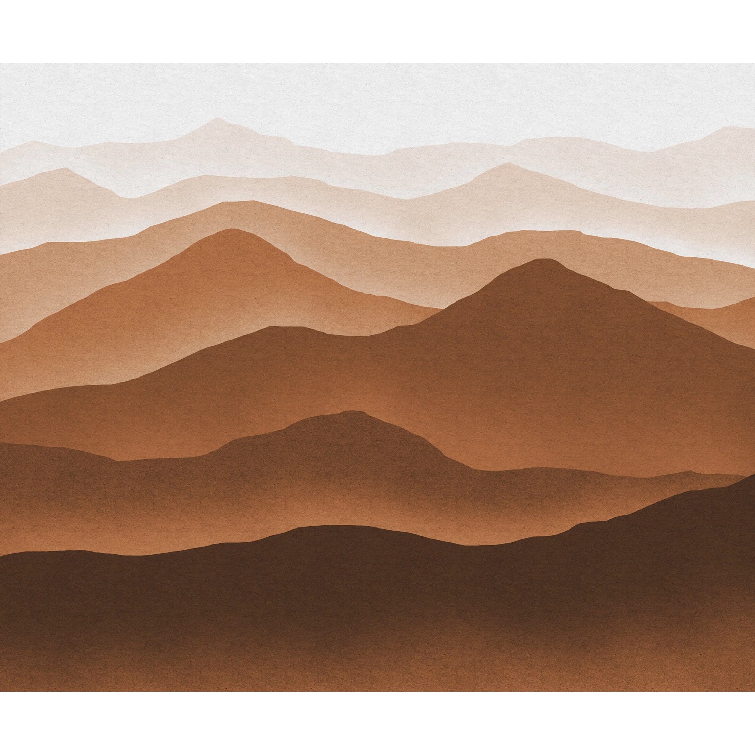 Komar Vliesová fototapeta Macchiato Mountains 300 x 250 cm