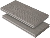 KOVALEX Terasové prkno WPC STRUKTURO vzhl.dřeva, plné šedé 20x145mm-metráž