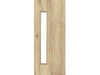 Voster Posuvné dveře METRIX 50, lakované, dub bělený, PVC madlo, 80 P Voster Posuvné dveře METRIX 50, lakované, dub bělený, PVC madlo, 80 P