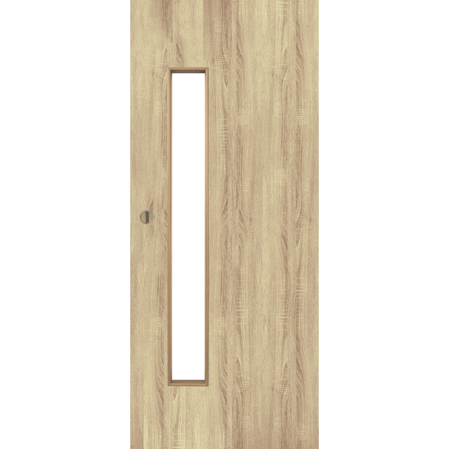 Voster Posuvné dveře METRIX 50, lakované, dub bělený, PVC madlo, 90 P