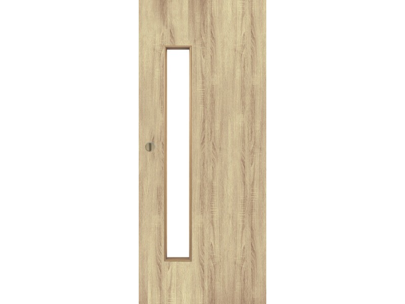Voster Posuvn Dve e METRIX 50 Lakovan Dub B len PVC Madlo 90 P