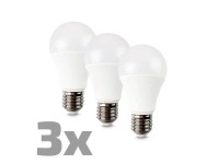EURAKLES LED žárovka E27, 15W, 1521lm, 4000K, 3 ks