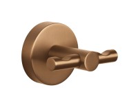 tesa Dvojitý háček na oděvy Moon, bronzová, 50 x 65 x 53 mm