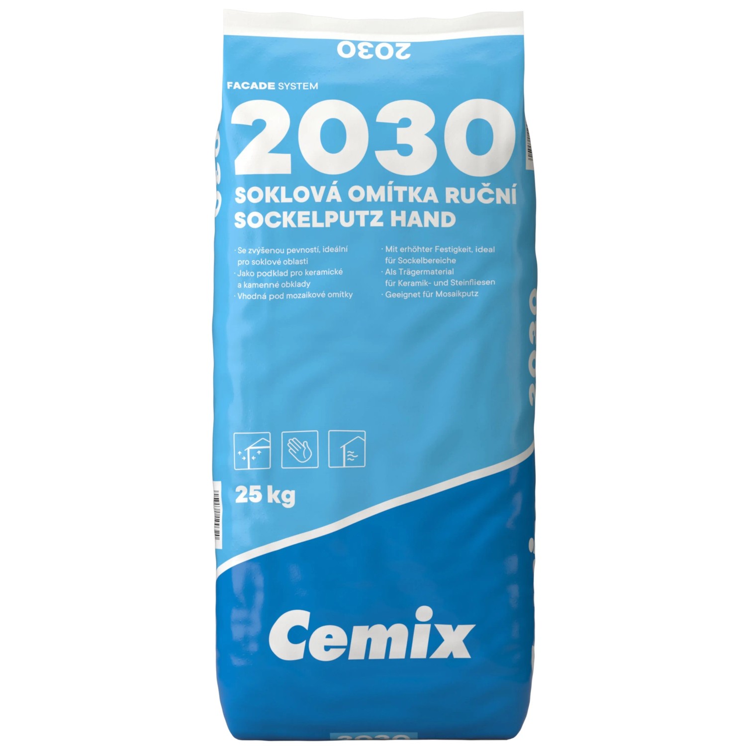 Cemix Soklová omítka ruční 25 kg