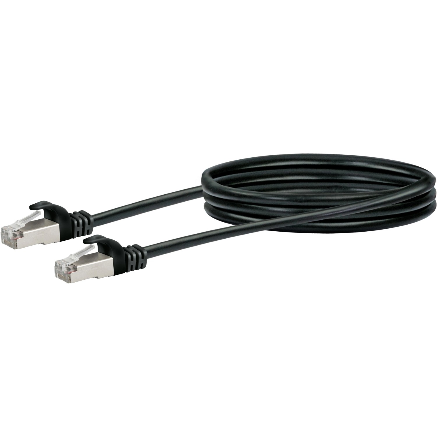 Schwaiger Síťový kabel CAT 6 (SF/UTP) konektor RJ45 > konektor RJ45 50 cm černý