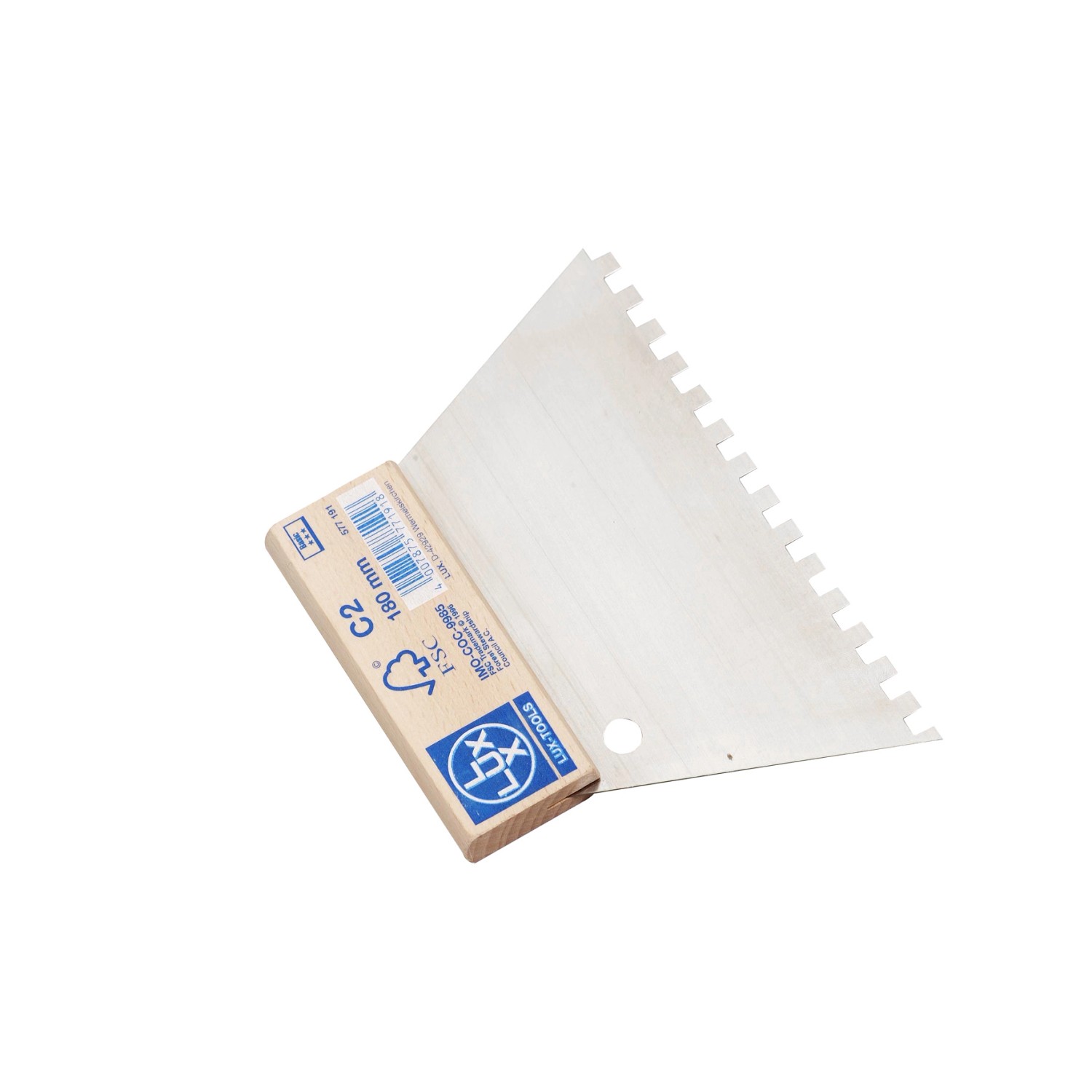 LUX Roztírací stěrka na lepidlo 6 x 6 mm Classic