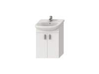 Jika Skříňka LYRA PLUS vč. umyvadla 53 cm, bílá