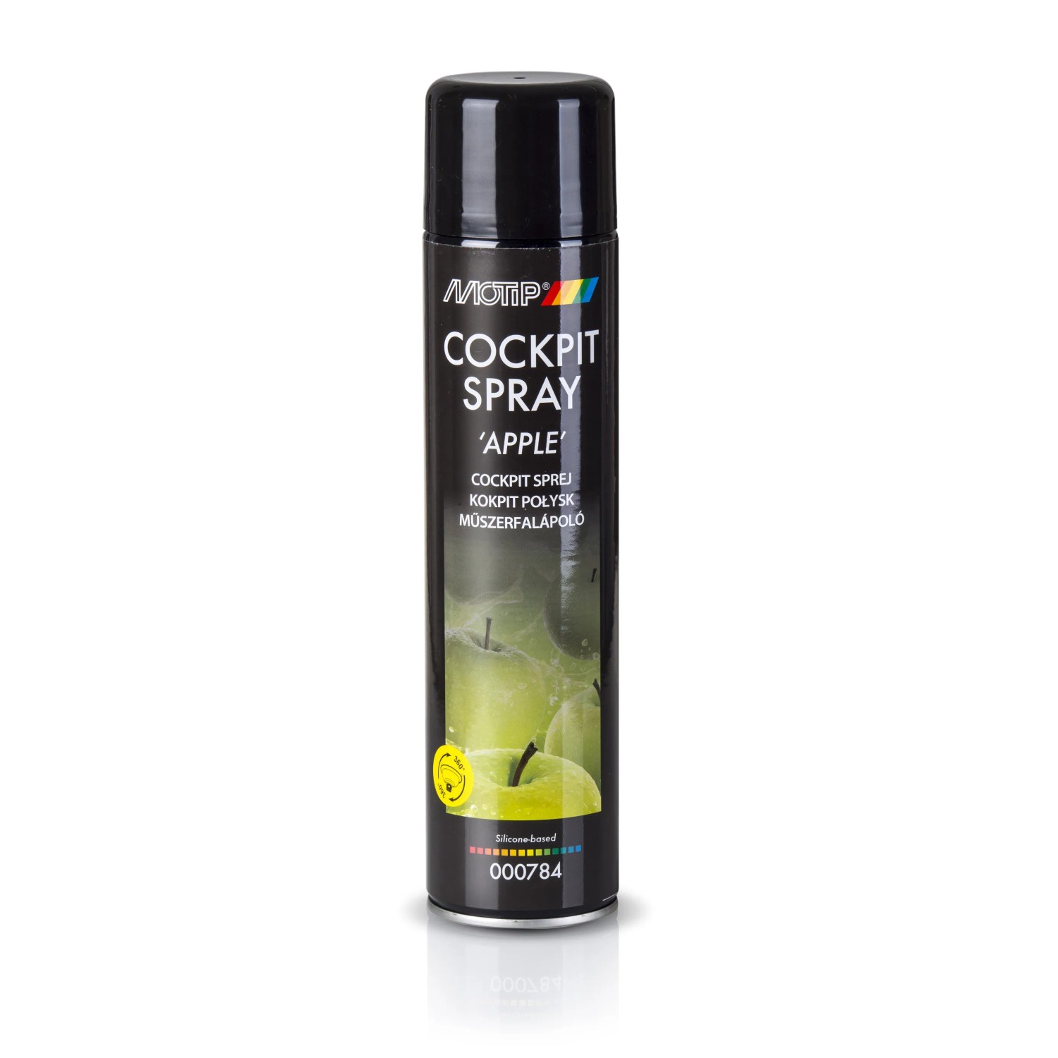 MOTIP Sprej na palubní desku COCKPIT SPREJ 600 ml, jablko