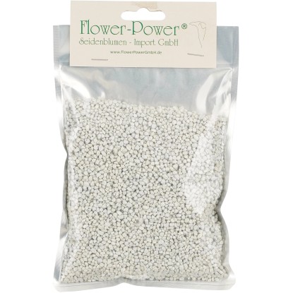 Mica Decorations Dekorativní granule, bílé, 500 g