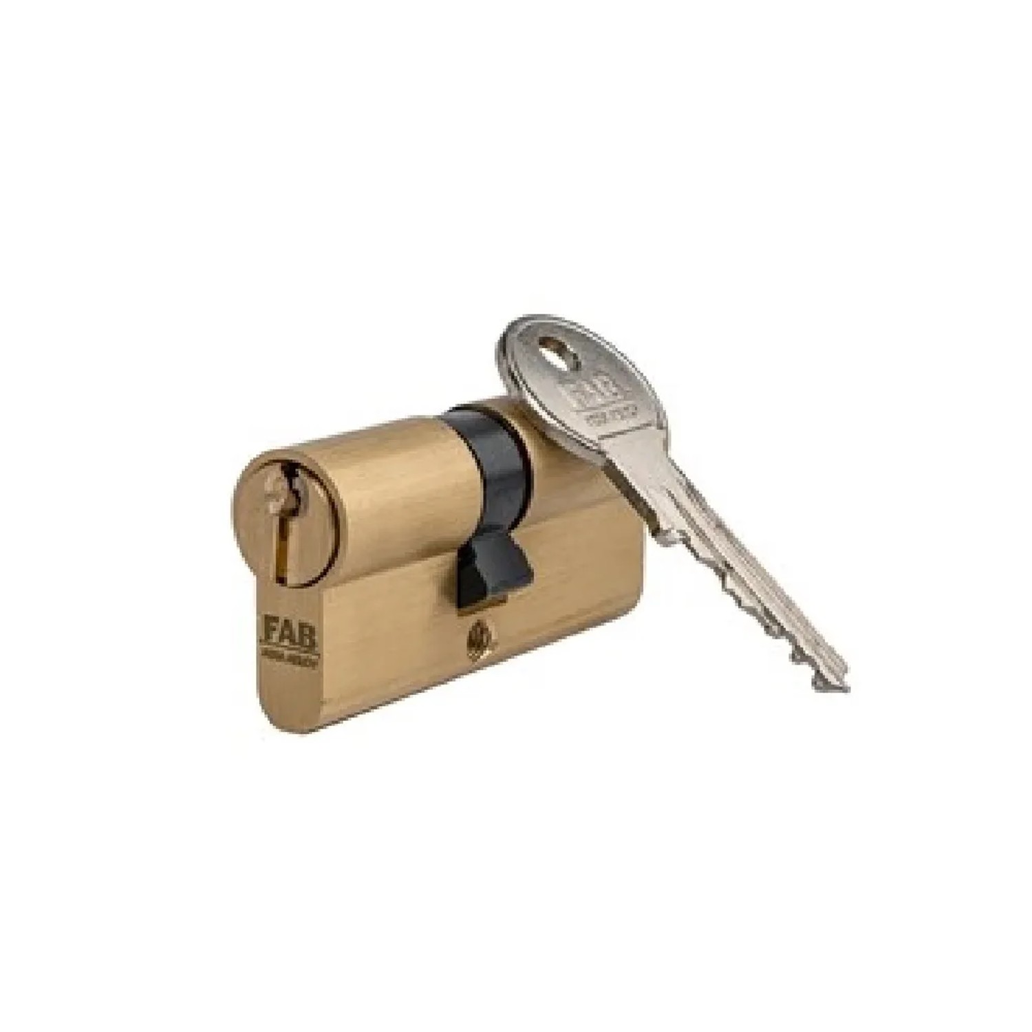 FAB Stavební cylindrická vložka FAB2HOME 30/35, 3 klíče, lešt.mosaz, blister