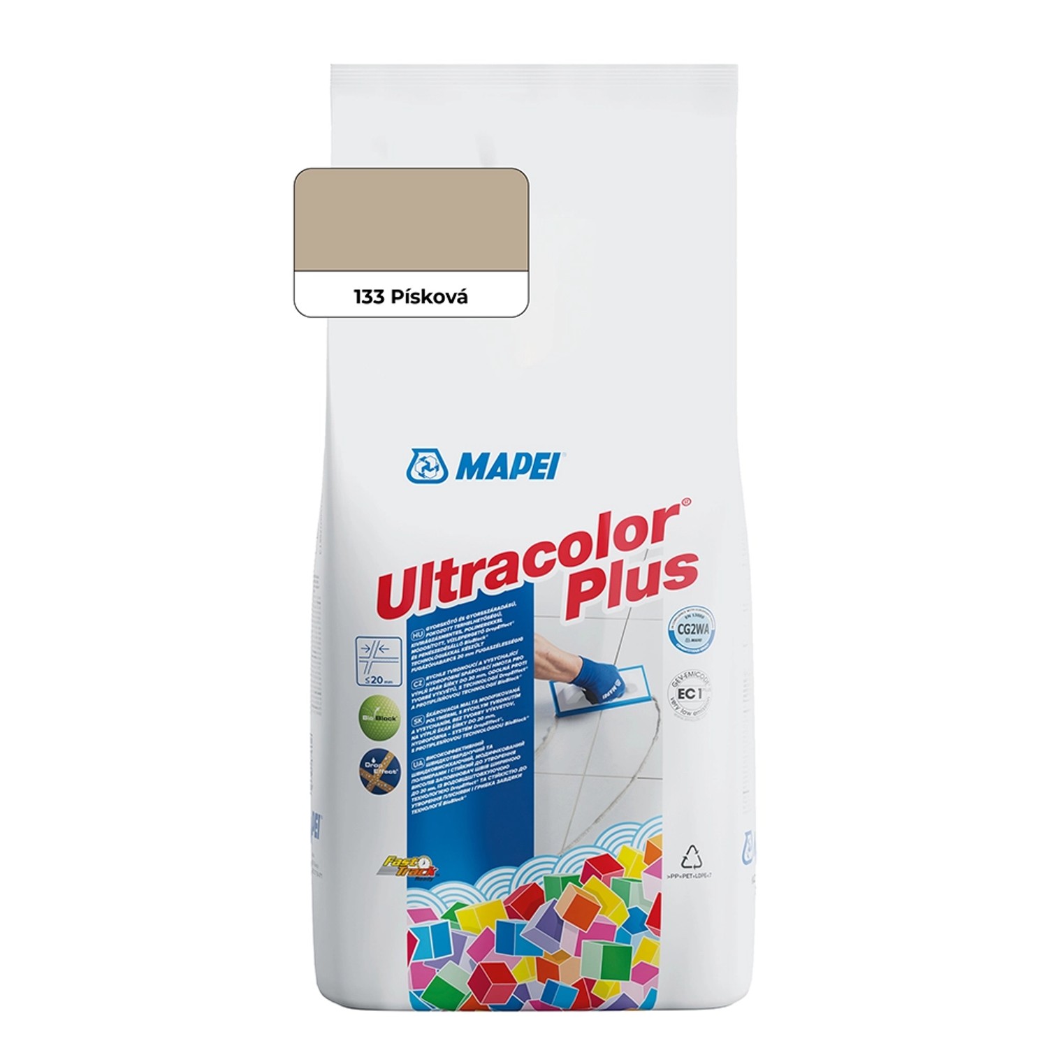 Mapei Spárovací hmota Ultracolor Plus 2 kg, 133 písková