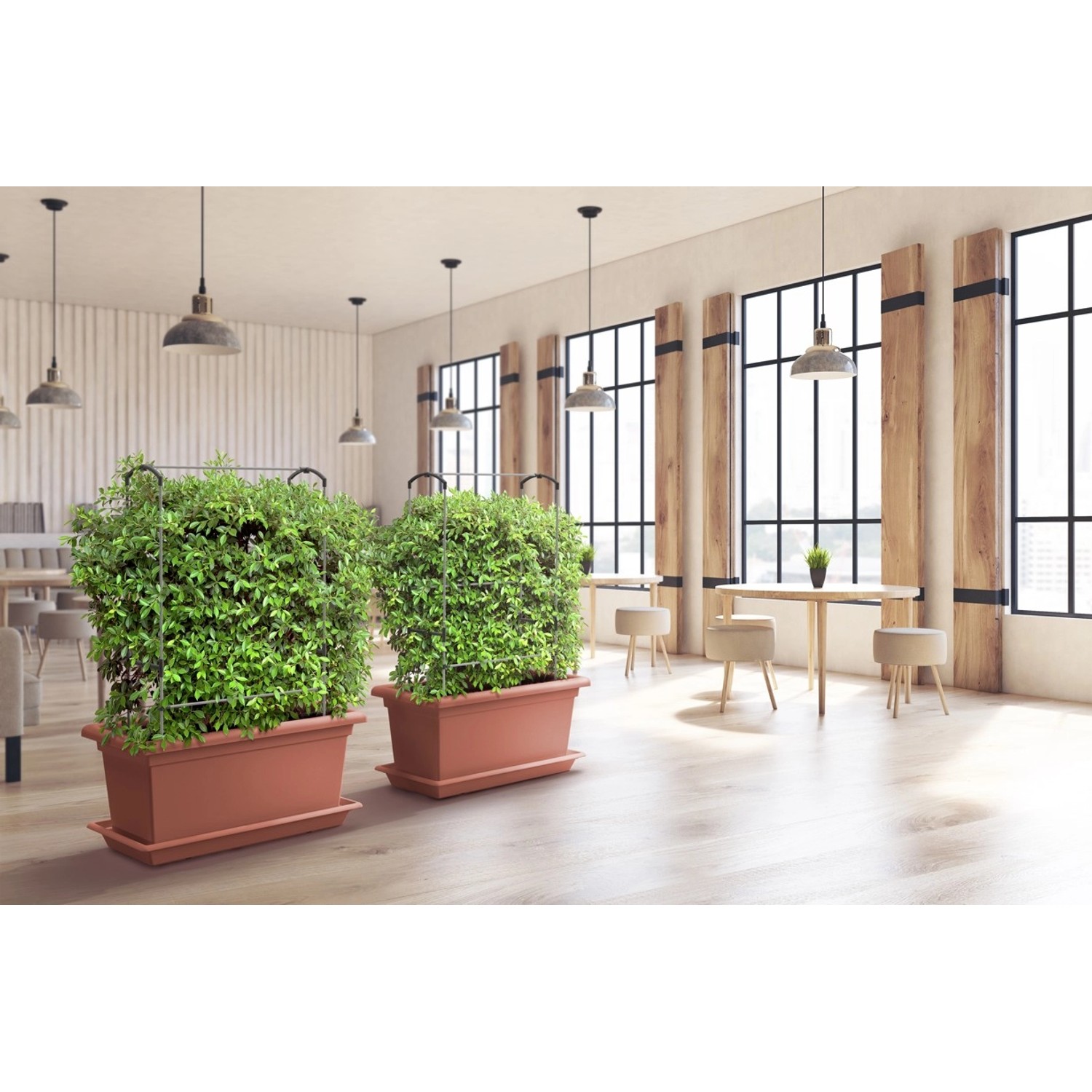 Gardenico Truhlík Magnus 80 terakota, 800 x 390 x 370 mm