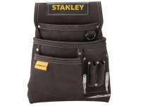 STANLEY Kožená kapsa na nářadí s držákem na kladivo STST1-80114, 28 x 9 x 25 cm