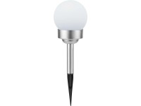 OBI LED solární svítidlo Bojano 1 x LED 0,06W, IP 44, pr. 10 cm, výška 34 cm