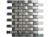 Euro Stone Kovová mozaika Metal Edelstahl 28 x 29/30 cm