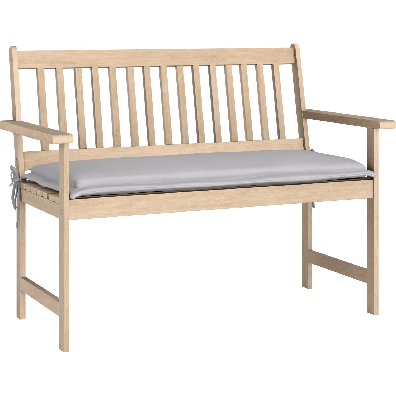 Zahradní lavice Edgewood, akáciové dřevo, 59 x 120 x 90 cm
