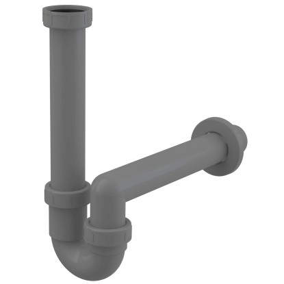 Alca Sifon dřezový A80-DN40-ECO trubkový, převl. matice 6/4", DN 40