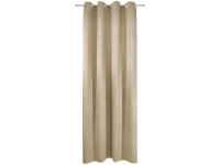 Blackout Závěs s poutky Leather, Champ, 245 x 135 cm