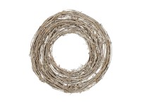 MICA Decorations Vrbový věnec světle hnědý pr. 35 x 3 cm