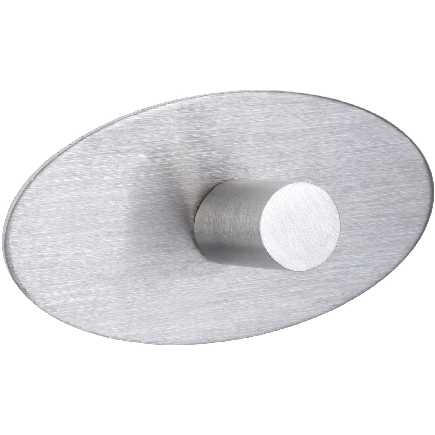 Wenko Nástěnný háček Strip-it Piceno nerezový matný, 2 ks