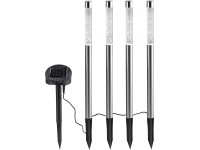 OBI Solární svítidlo s bodcem Mores 4dílná sada