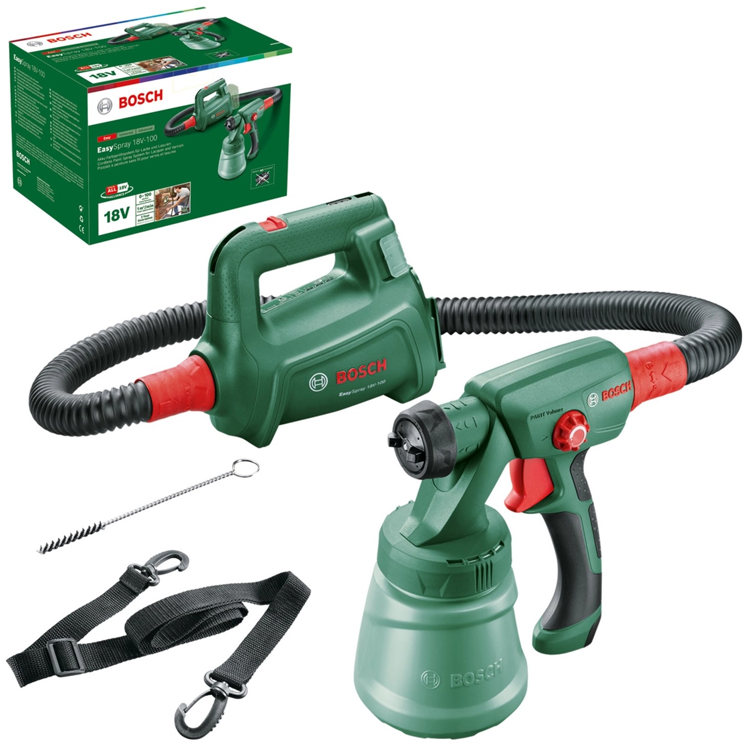 Bosch Aku stříkací pistole EasySpray 18 V-100 bez aku