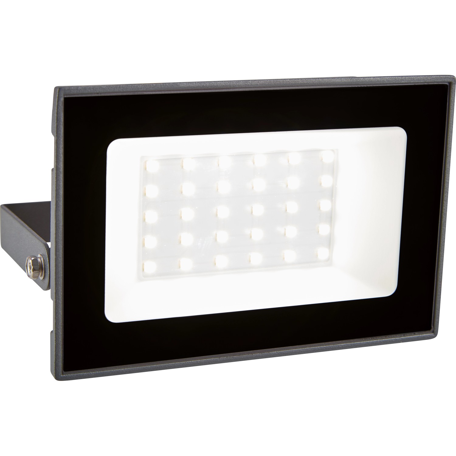 BWO LED reflektor 30 W 2700 lm 5000 K IP65 šedý 11,5 x 13 x 3,5 cm